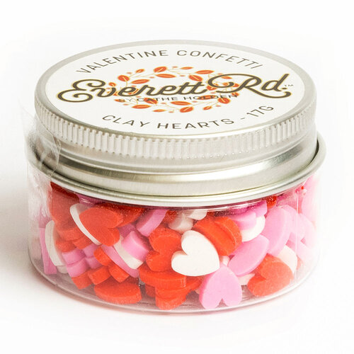 Everett Rd - Valentine Collection - Shaker Elements - Clay Hearts