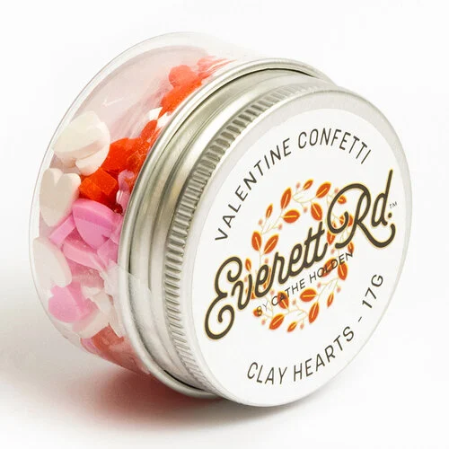Everett Rd - Valentine Collection - Shaker Elements - Clay Hearts