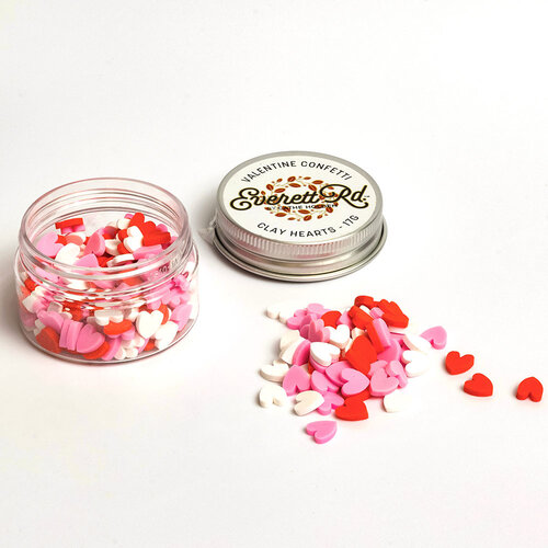 Everett Rd - Valentine Collection - Shaker Elements - Clay Hearts