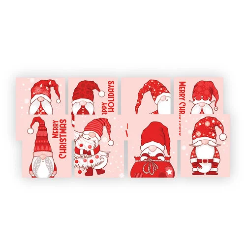 Brutus Monroe - I'll Be Gnome Collection - Card Panels - Festive Gnomes 1 Brutus Monroe - I'll Be Gnome Collection - Card Panels - Festive Gnomes