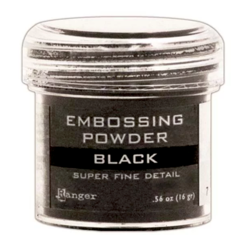 Ranger Ink - Basics Embossing Powder - Super Fine - Black - 2 Pack