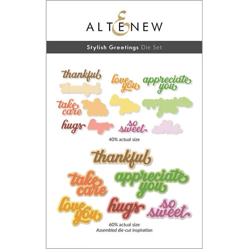 Altenew - Dies - Stylish Greetings 1 Altenew - Dies - Stylish Greetings