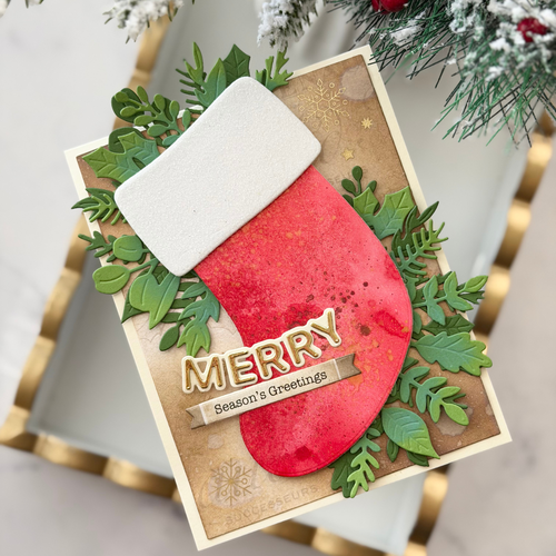 Scrapbook.com - Christmas Stocking Bundle - Dies and Rub-Ons 10 Scrapbook.com - Christmas Stocking Bundle - Dies and Rub-Ons