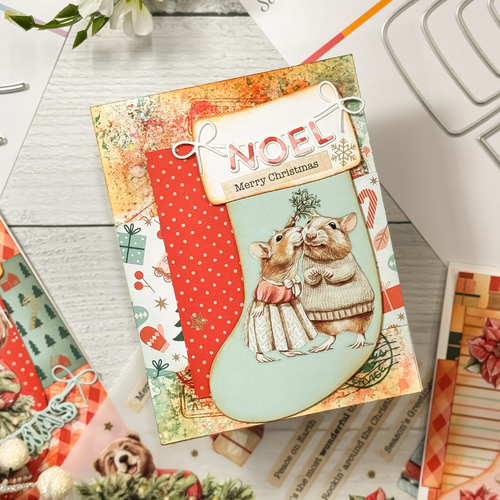 Scrapbook.com - Christmas Stocking Bundle - Dies and Rub-Ons 11 Scrapbook.com - Christmas Stocking Bundle - Dies and Rub-Ons