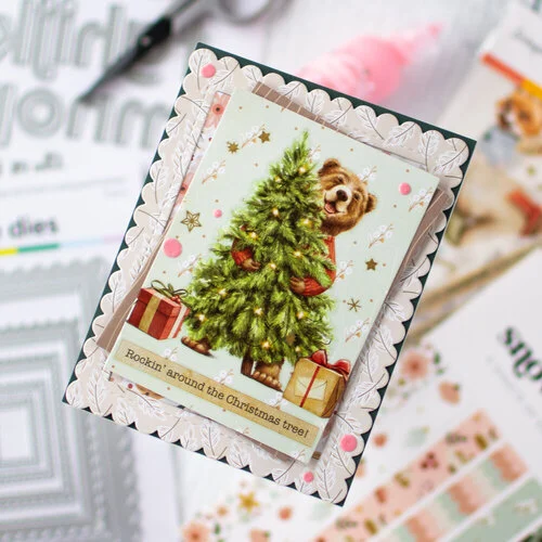 Scrapbook.com - Christmas Stocking Bundle - Dies and Rub-Ons 16 Scrapbook.com - Christmas Stocking Bundle - Dies and Rub-Ons