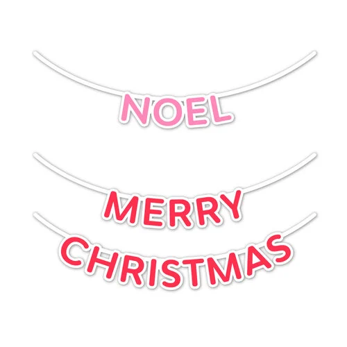 Scrapbook.com - Christmas Stocking Bundle - Dies and Rub-Ons