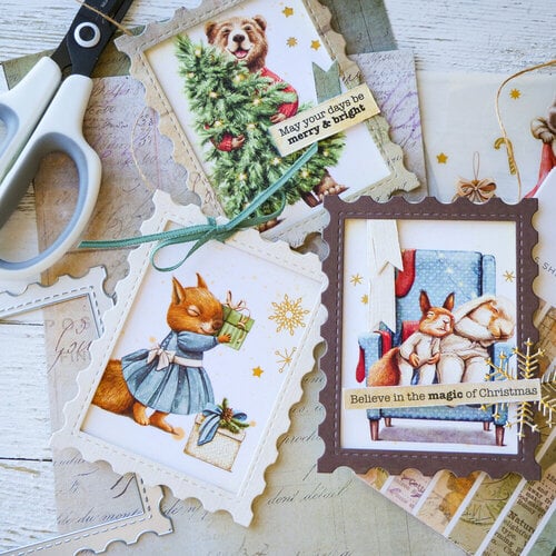Scrapbook.com - Christmas Stocking Bundle - Dies and Rub-Ons 20 Scrapbook.com - Christmas Stocking Bundle - Dies and Rub-Ons