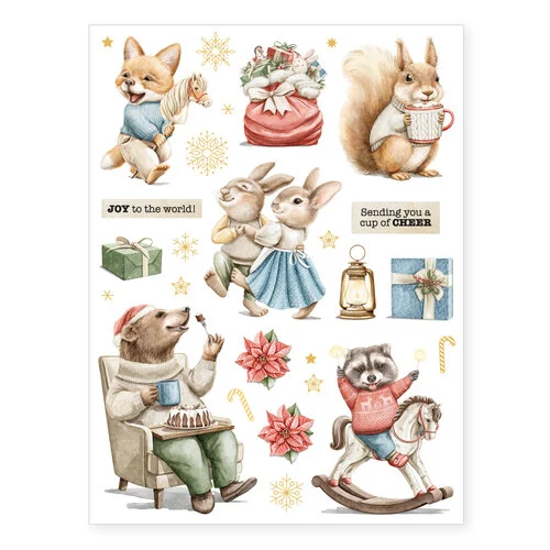 Scrapbook.com - Christmas Stocking Bundle - Dies and Rub-Ons 5 Scrapbook.com - Christmas Stocking Bundle - Dies and Rub-Ons