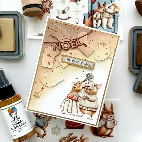 Scrapbook.com - Christmas Stocking Bundle - Dies and Rub-Ons 8 Scrapbook.com - Christmas Stocking Bundle - Dies and Rub-Ons