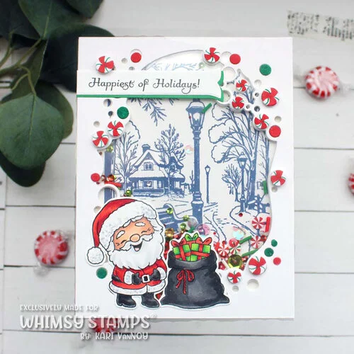 Whimsy Stamps - Clear Photopolymer Stamps - Dickens Background 3 Whimsy Stamps - Clear Photopolymer Stamps - Dickens Background