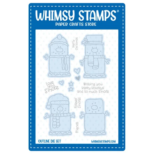 Whimsy Stamps - Dies - Smores 1 Whimsy Stamps - Dies - Smores