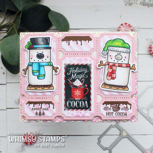 Whimsy Stamps - Dies - Smores 3 Whimsy Stamps - Dies - Smores