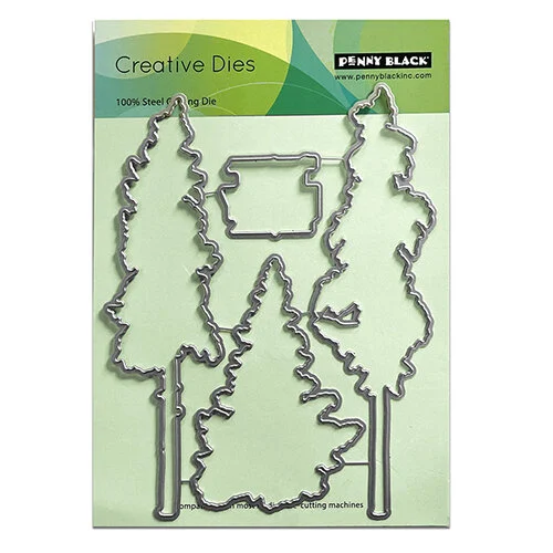 Penny Black - Creative Dies - Winter Trees Cut Out 1 Penny Black - Creative Dies - Winter Trees Cut Out
