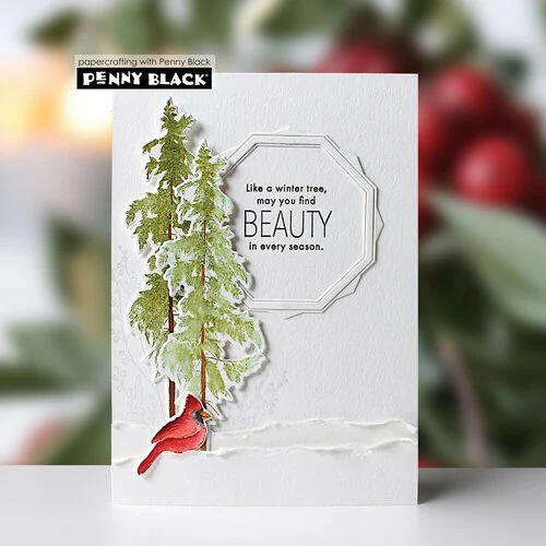 Penny Black - Creative Dies - Winter Trees Cut Out 3 Penny Black - Creative Dies - Winter Trees Cut Out