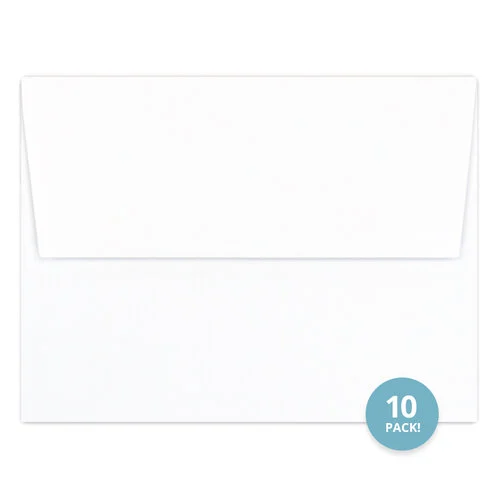 Scrapbook.com - Envelopes - White A2 - 70lb - 10 Pack