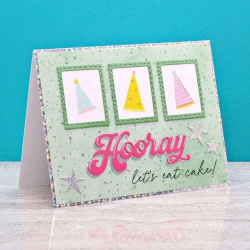Scrapbook.com - Clear Photopolymer Stamp Set - Background Builders 1 - Bricks, Checkers, Splatter and Script 13 Scrapbook.com - Clear Photopolymer Stamp Set - Background Builders 1 - Bricks, Checkers, Splatter and Script