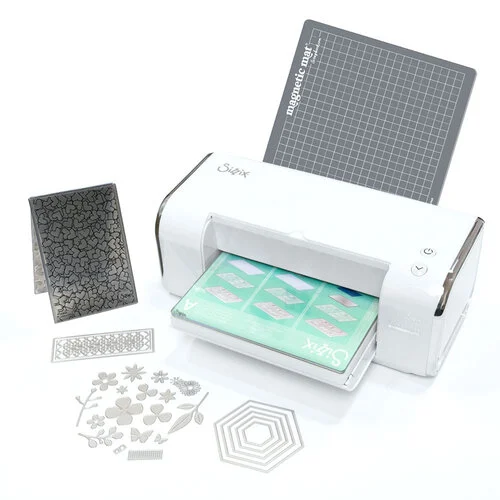 Sizzix - Big Shot Switch Plus Machine Die Cutting Bundle - White - Magnetic Magic Mat