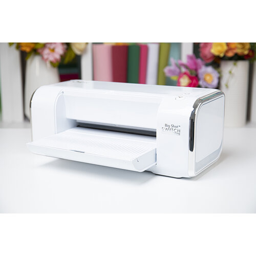 Sizzix - Big Shot Switch Plus Machine Die Cutting Bundle - White - Magnetic Magic Mat