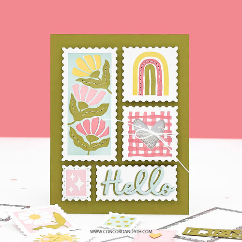 Concord and 9th - Clear Photopolymer Stamps - Sending Joy 2 Concord and 9th - Clear Photopolymer Stamps - Sending Joy