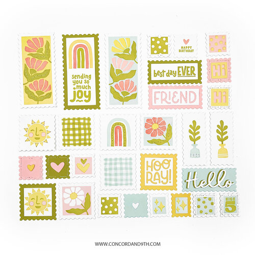 Concord and 9th - Clear Photopolymer Stamps - Sending Joy 5 Concord and 9th - Clear Photopolymer Stamps - Sending Joy