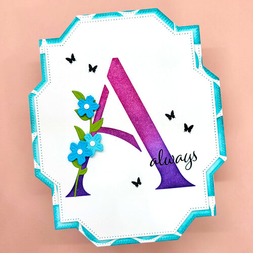 LDRS Creative - Untamed And Unfiltered Collection - Stencils - Alpha