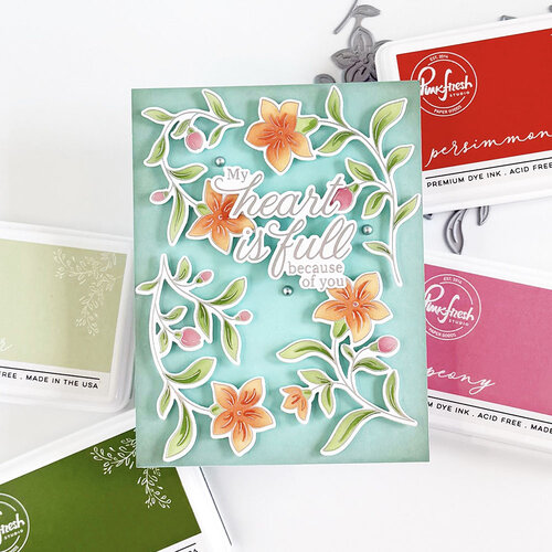 Pinkfresh Studio - Delicate Details Collection - Press Plates - Lush Elegance 5 Pinkfresh Studio - Delicate Details Collection - Press Plates - Lush Elegance