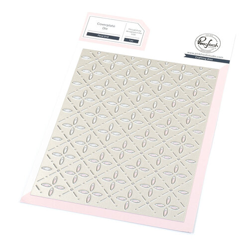 Pinkfresh Studio - Delicate Details Collection - Dies - Petal Grid Coverplate 1 Pinkfresh Studio - Delicate Details Collection - Dies - Petal Grid Coverplate