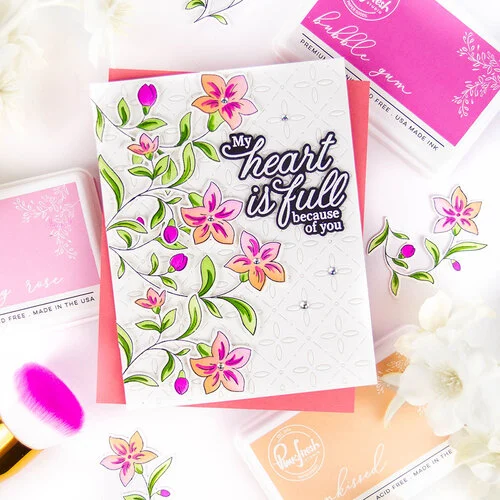 Pinkfresh Studio - Delicate Details Collection - Dies - Petal Grid Coverplate 6 Pinkfresh Studio - Delicate Details Collection - Dies - Petal Grid Coverplate