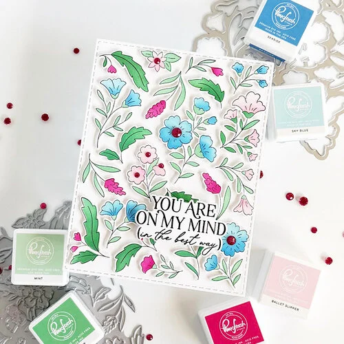 Pinkfresh Studio - Delicate Details Collection - Dies - On My Mind 12 Pinkfresh Studio - Delicate Details Collection - Dies - On My Mind