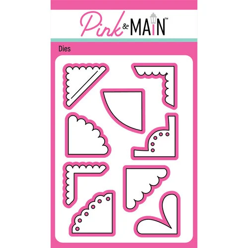 Pink and Main - Dies - Fun Corners 1 Pink and Main - Dies - Fun Corners