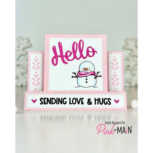 Pink and Main - Dies - Horizontal Step Card Dies 5 Pink and Main - Dies - Horizontal Step Card Dies