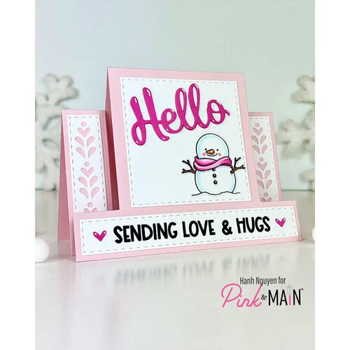 Pink and Main - Dies - Horizontal Step Card Dies 6 Pink and Main - Dies - Horizontal Step Card Dies