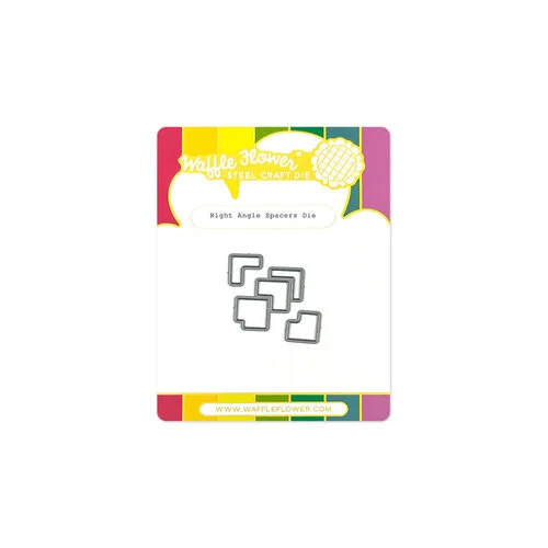 Waffle Flower Crafts - Craft Dies - Right Angle Spacers 1 Waffle Flower Crafts - Craft Dies - Right Angle Spacers