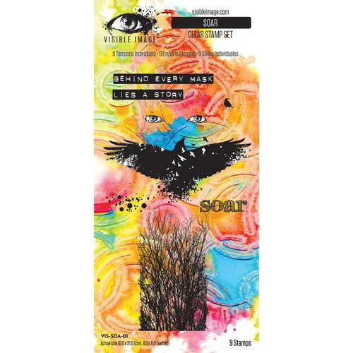 Visible Image - Clear Photopolymer Stamps - Soar 1 Visible Image - Clear Photopolymer Stamps - Soar