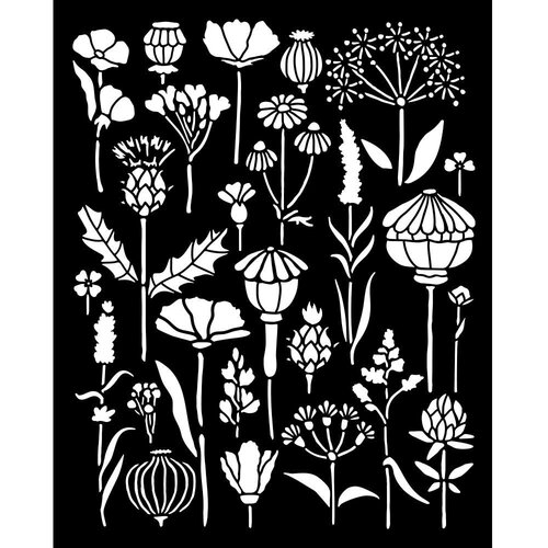 Stamperia - Herbarium Silvae Collection - Stencils - Herbarium 1 Stamperia - Herbarium Silvae Collection - Stencils - Herbarium