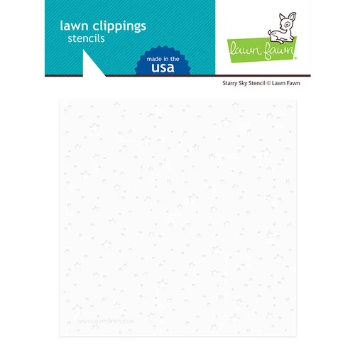 Lawn Fawn - Stencil - Starry Sky 1 Lawn Fawn - Stencil - Starry Sky