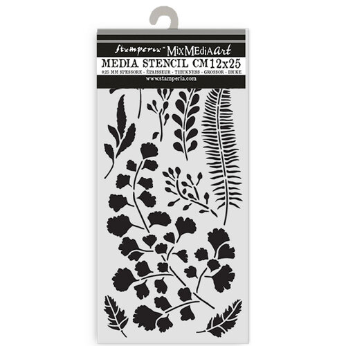 Stamperia - Herbarium Silvae Collection - Stencils - Leaves 2 Stamperia - Herbarium Silvae Collection - Stencils - Leaves