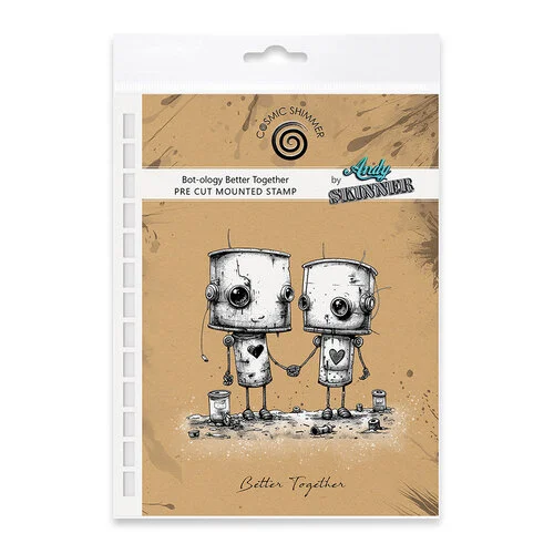 Cosmic Shimmer - Bot-ology Collection - Pre-Cut Rubber Stamps - Better Together