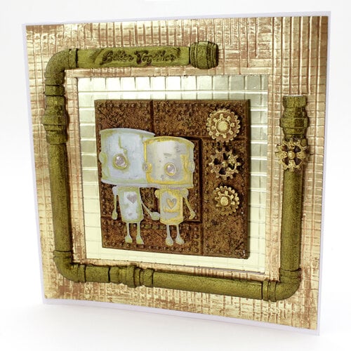 Cosmic Shimmer - Moulds - Riveted Metal Plate 3 Cosmic Shimmer - Moulds - Riveted Metal Plate