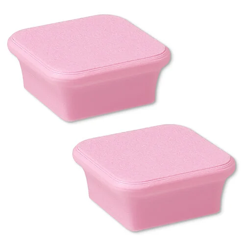 Glassboard Studio - MiniBar Neodymium Magnet - Blush Pink - 2 Pack 1 Glassboard Studio - MiniBar Neodymium Magnet - Blush Pink - 2 Pack