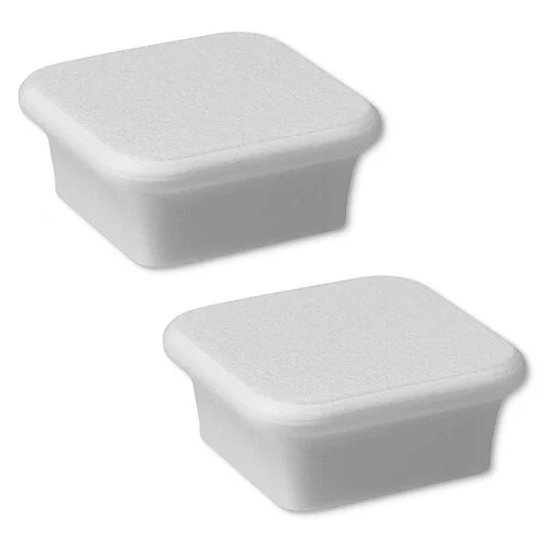 Glassboard Studio - MiniBar Neodymium Magnet - Snow White - 2 Pack 1 Glassboard Studio - MiniBar Neodymium Magnet - Snow White - 2 Pack