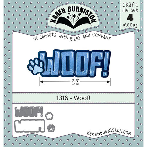 Karen Burniston - Craft Dies - Woof! 1 Karen Burniston - Craft Dies - Woof!