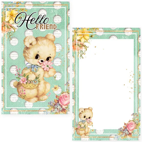 Memory Place - My Deer Friends II Collection - Journaling Cards