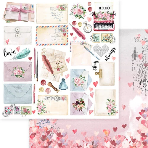 Memory Place - Sending Love Collection - 6 x 6 Collection Pack