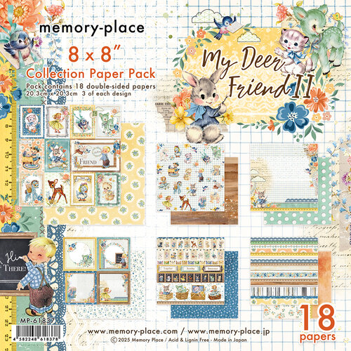 Memory Place - My Deer Friends II Collection - 8 x 8 Collection Pack