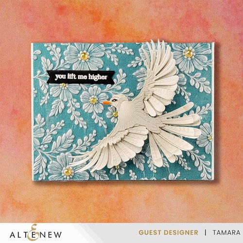 Altenew - Embossing Folder - 3D - Piped Floral Lace 5 Altenew - Embossing Folder - 3D - Piped Floral Lace