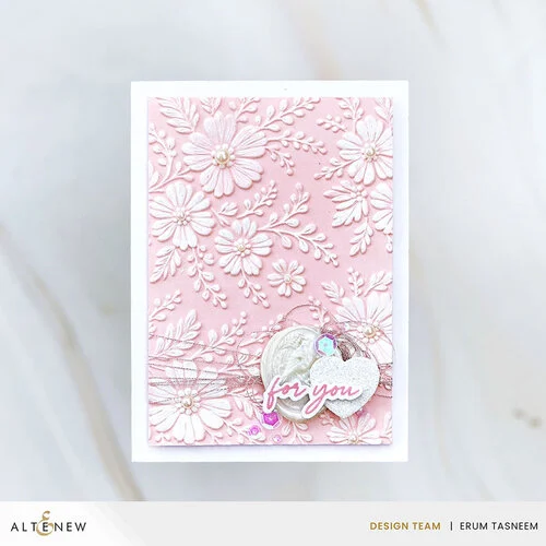 Altenew - Embossing Folder - 3D - Piped Floral Lace 9 Altenew - Embossing Folder - 3D - Piped Floral Lace