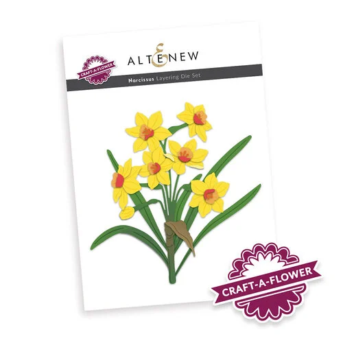 Altenew - Layering Dies - Craft-A-Flower - Narcissus 1 Altenew - Layering Dies - Craft-A-Flower - Narcissus