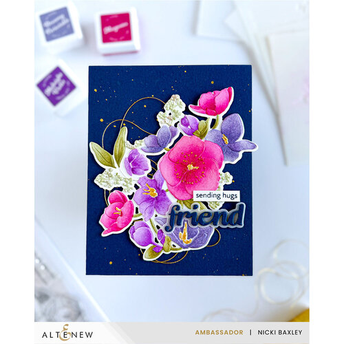 Altenew - Embossing Folder - 3D - Hellebore Haven 5 Altenew - Embossing Folder - 3D - Hellebore Haven