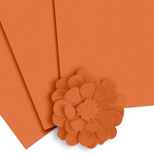 Altenew - Crafty Necessities Collection - 8.5 x 11 Cardstock Pack - Amber Blaze - 10 Sheets